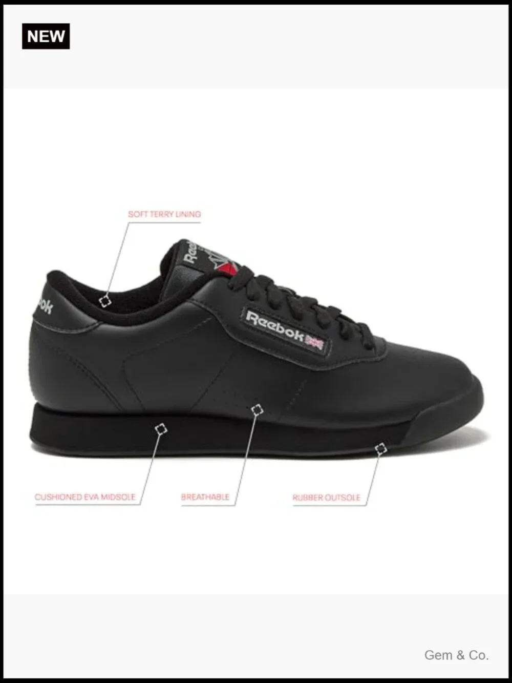 Women's Leather Walking Sneakers with Arch Support - Low Top, Lace Up